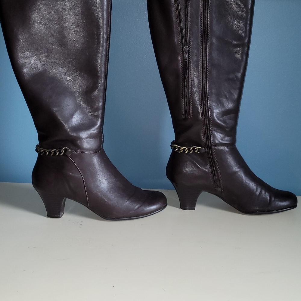 Wide calf boots